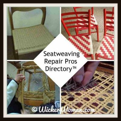 Find Seatweaving/Chair Caning Pros on the National Furniture Repair Directory™